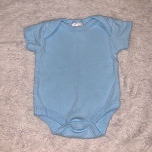 (3 for $10) baby mode blue bodysuit